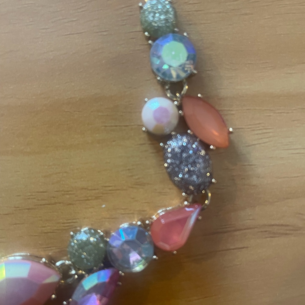 Elegant Crewcuts Multicolor Statement Necklace - image 2